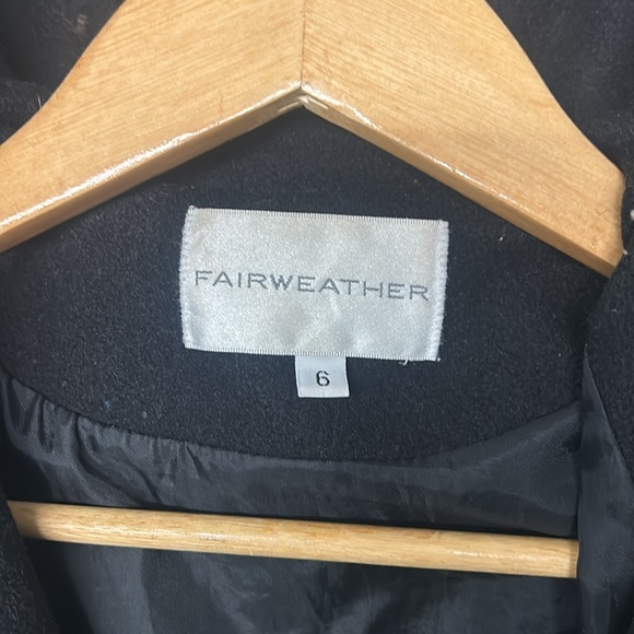Fairweather Wool Double Breasted Hooded Trench Coat - Picture 4 of 8